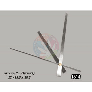 Designer Clock Hands- Clock Needles  2- BIG- Silver