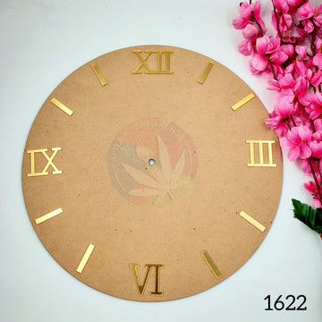 4 Romans and 8 Clock Sticks- Golden- 1.5 Inch