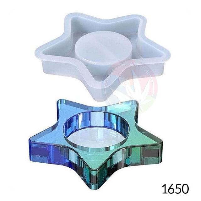 Star tea light holder mould 2