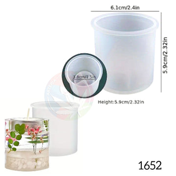 New Tea light Holder Mould Round Medium