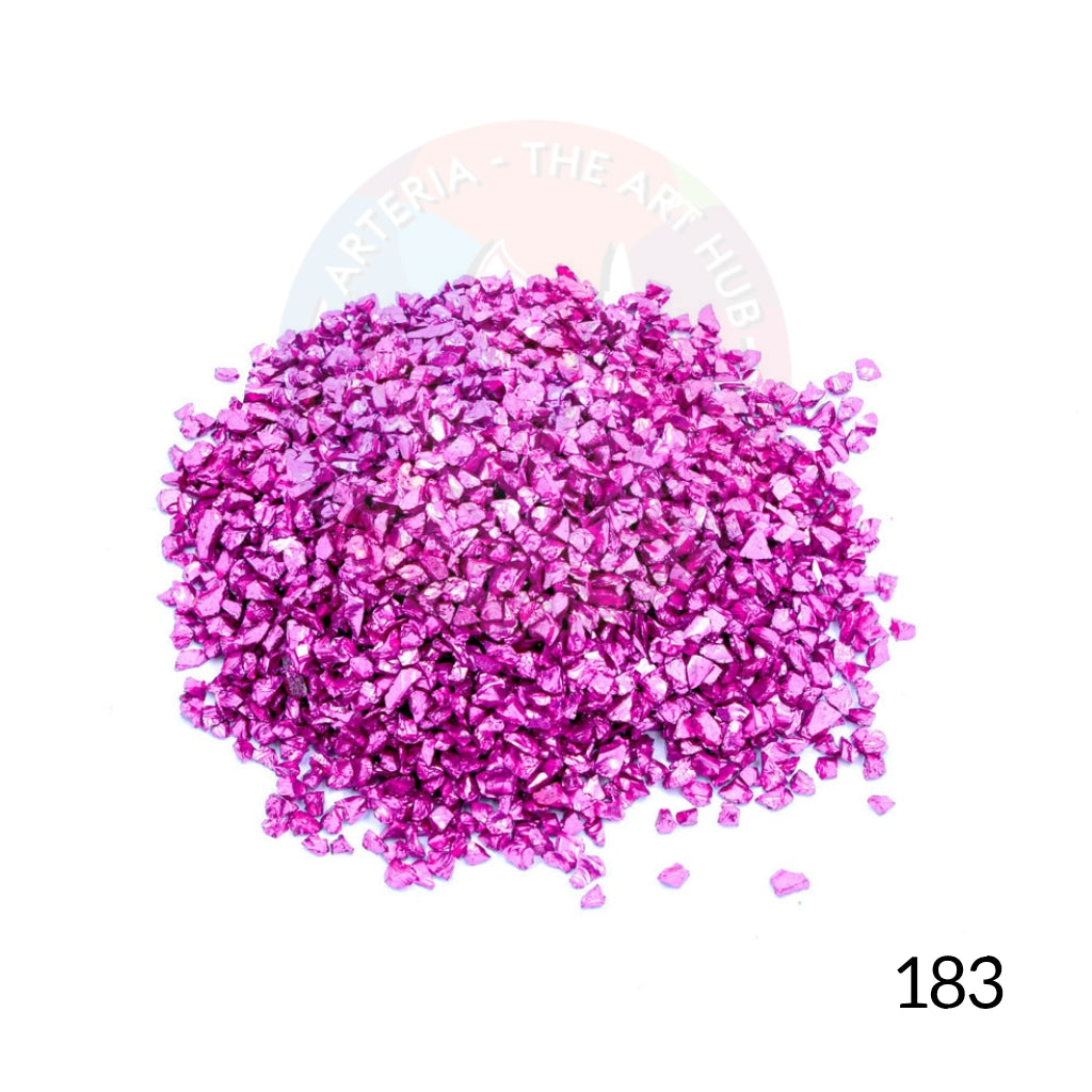 Glass Granules Big- Magenta
