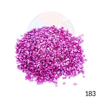 Glass Granules Big- Magenta