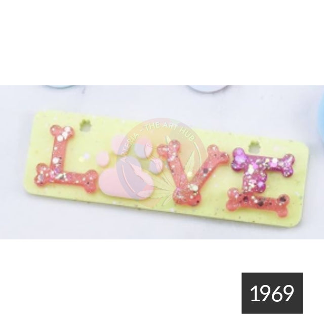 Dog Bone LOVE Mould