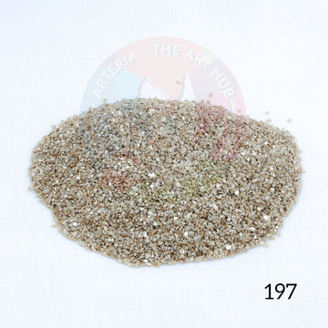 Glass Granules Small- Light Gold