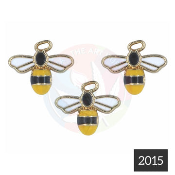 Metal Charm /  Pendant  Bumble Bee