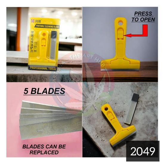 Professional Resin Scrapper with 5 Blades