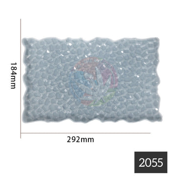 Rectangle agate tray mould- Mosaic texture