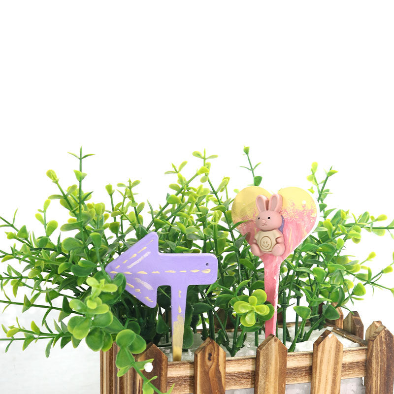 6 Cavity Sign Board & Cake Topper Mould