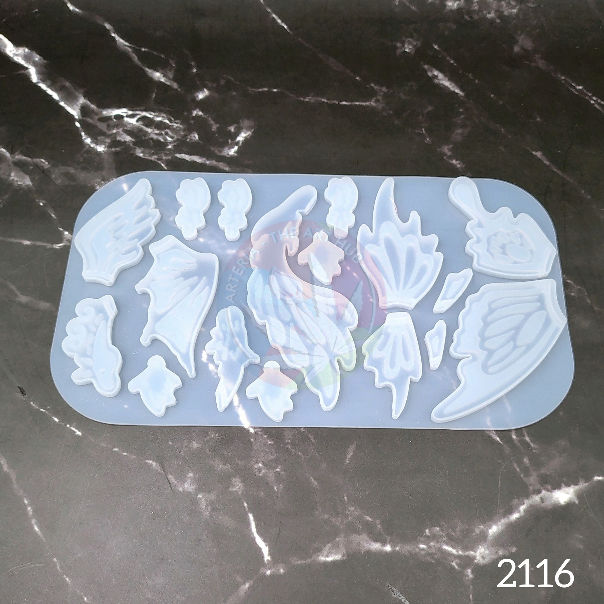 17 Cavity Butterfly Wing Earing & Pendant Mould