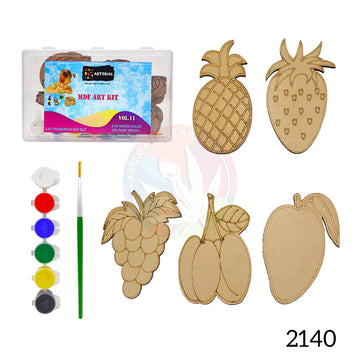 MDF Painting Kit- Fruit Mania