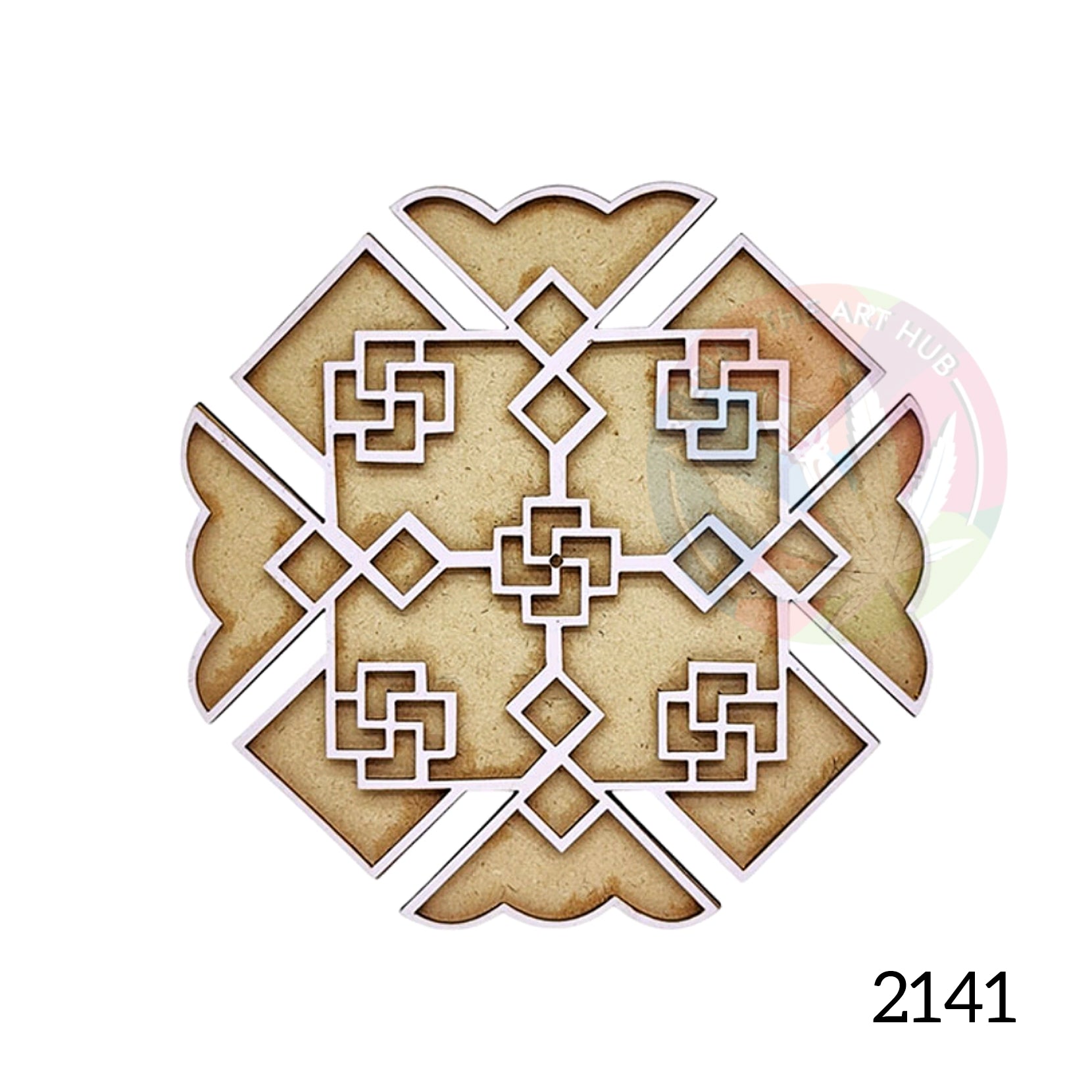 MDF Rangoli - 12"-A