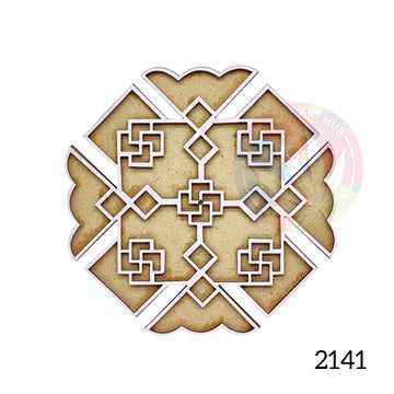 MDF Rangoli - 12"-A