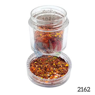 Holographic Hexa Glitters- Bronze