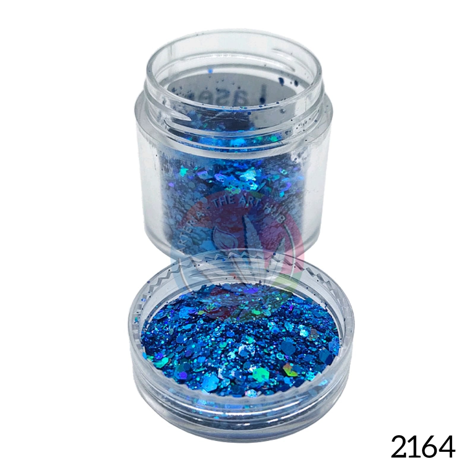 Holographic Hexa Glitters- Blue