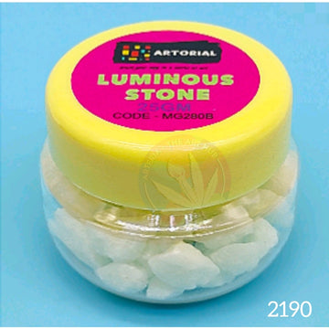 Glow in the dark Stones- Big Blue