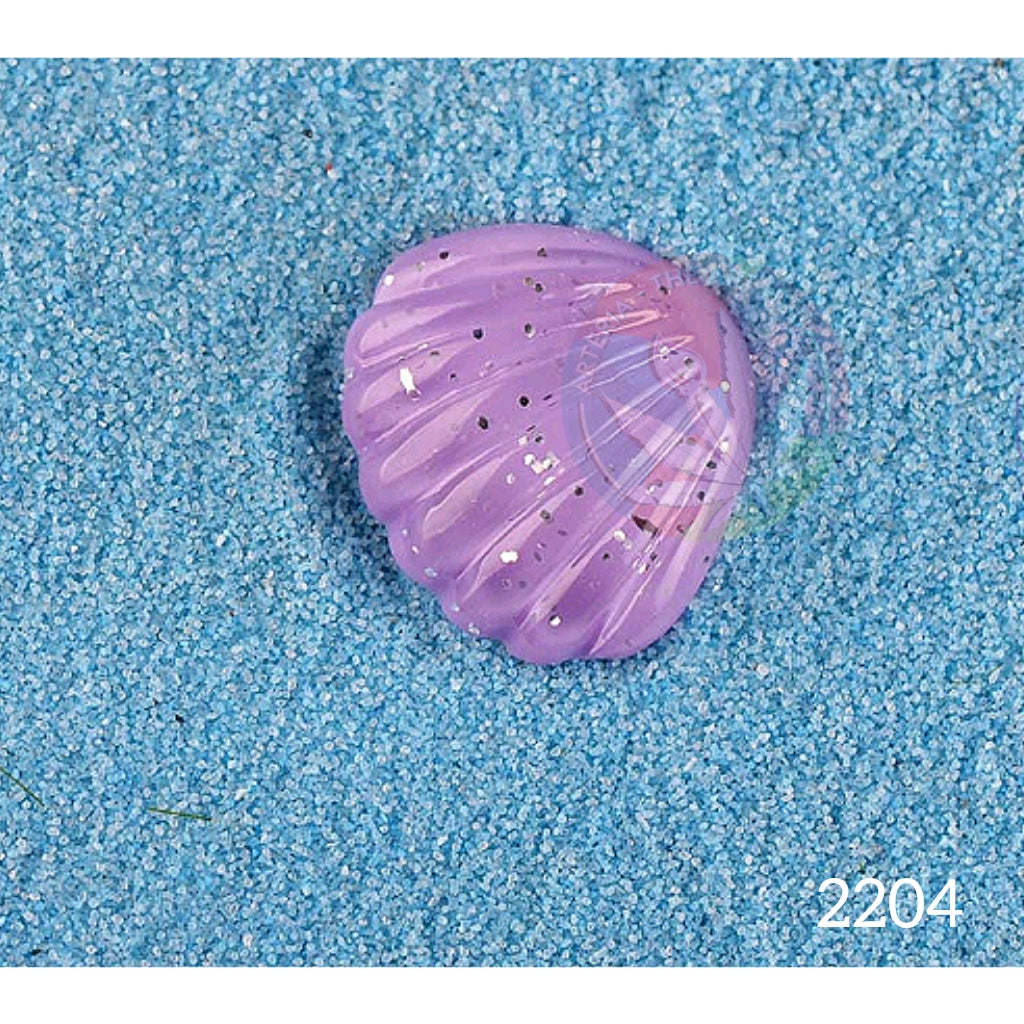 Small Shell Miniature- Purple