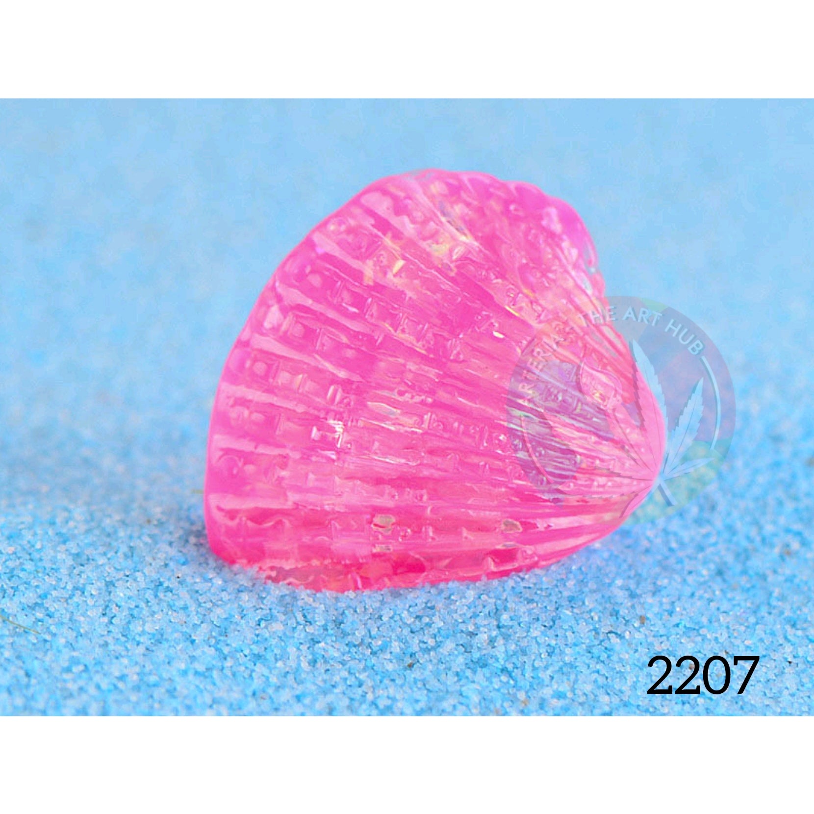 Small Shell B Miniature- Dark Pink