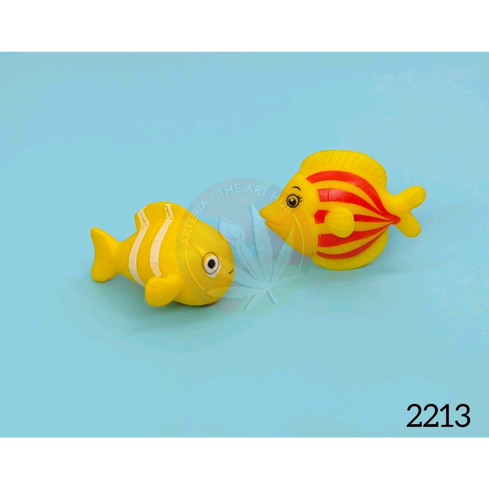 Miniature Fish- Yellow [ 2 Pc]