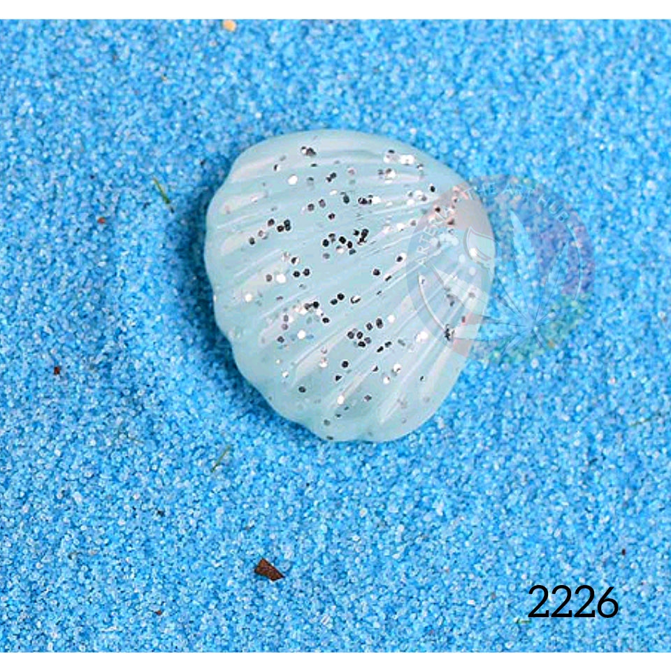 Small Shell Miniature- Light Blue