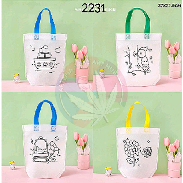DIY Bag Painting Kit - 3 bags