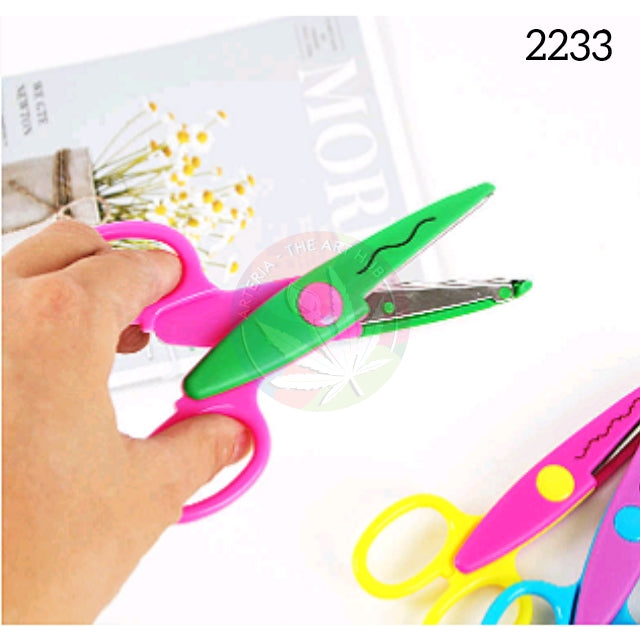 6 pc zig zag scissor