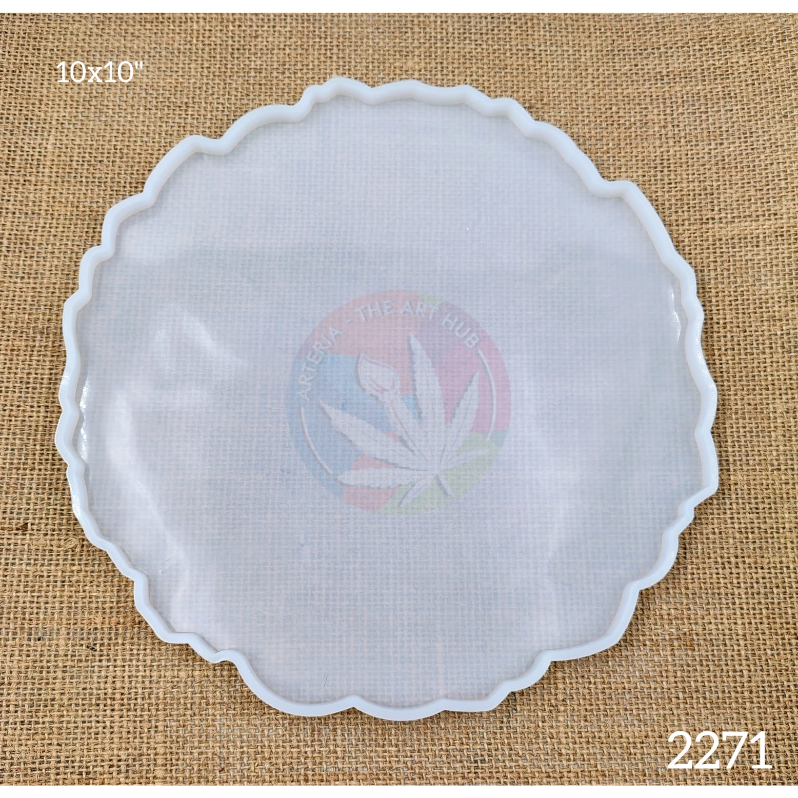 10" Round Agate Tray Mould