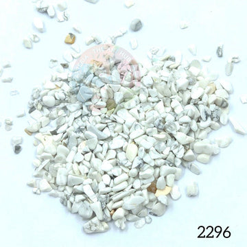 White Natural stone granules