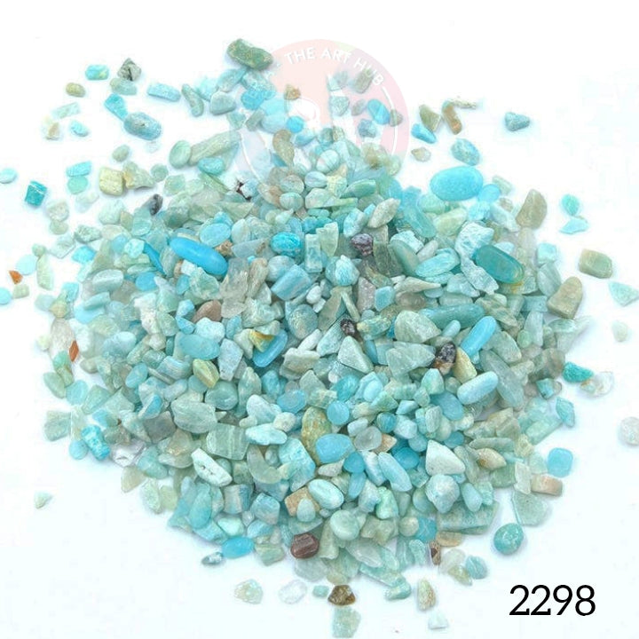 Blue Natural stone granules