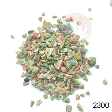 Green Natural stone granules