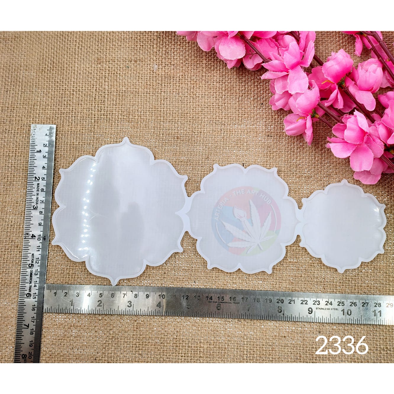 3 Cavity 6 Kali 3D Flower Mould