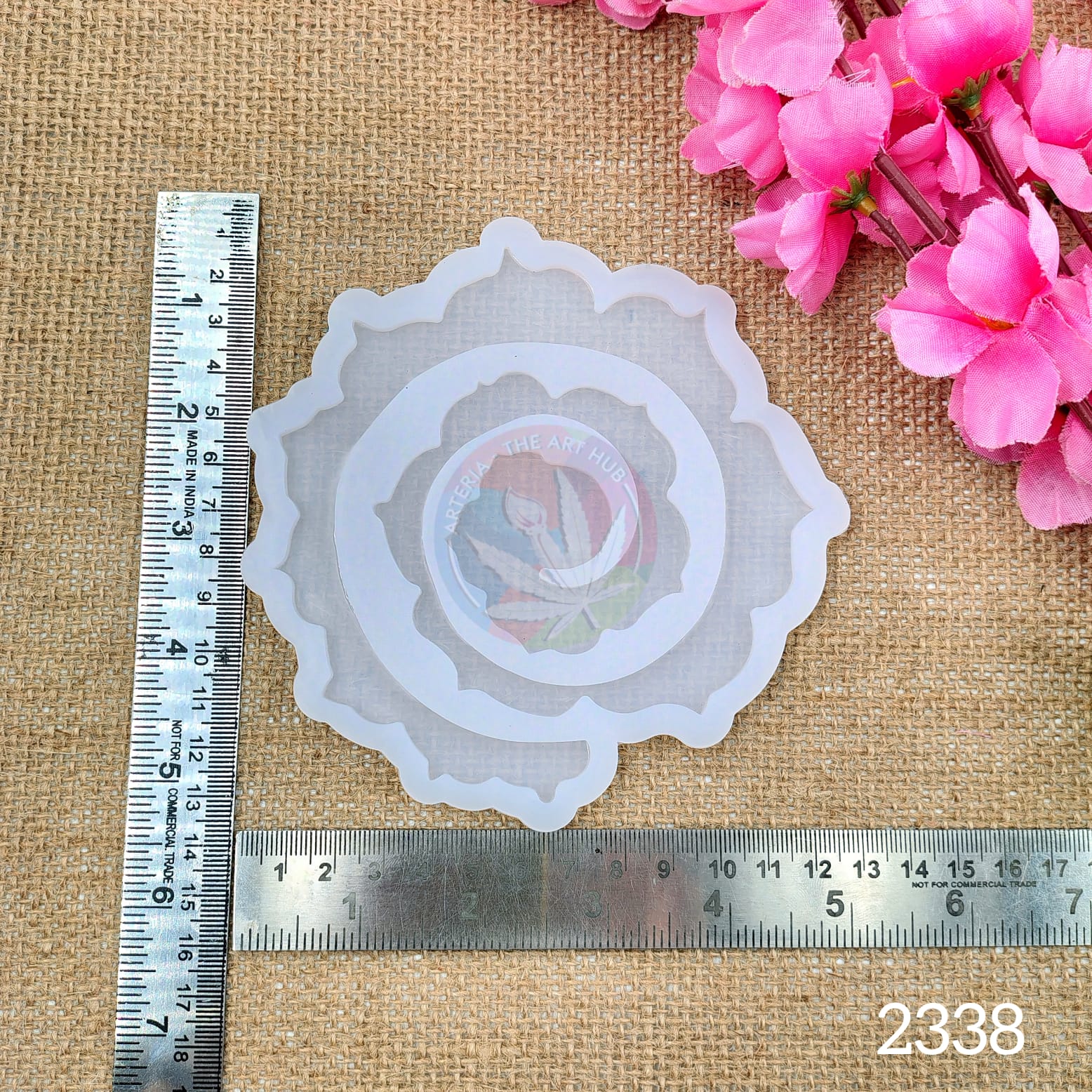 3D Flower mould - small