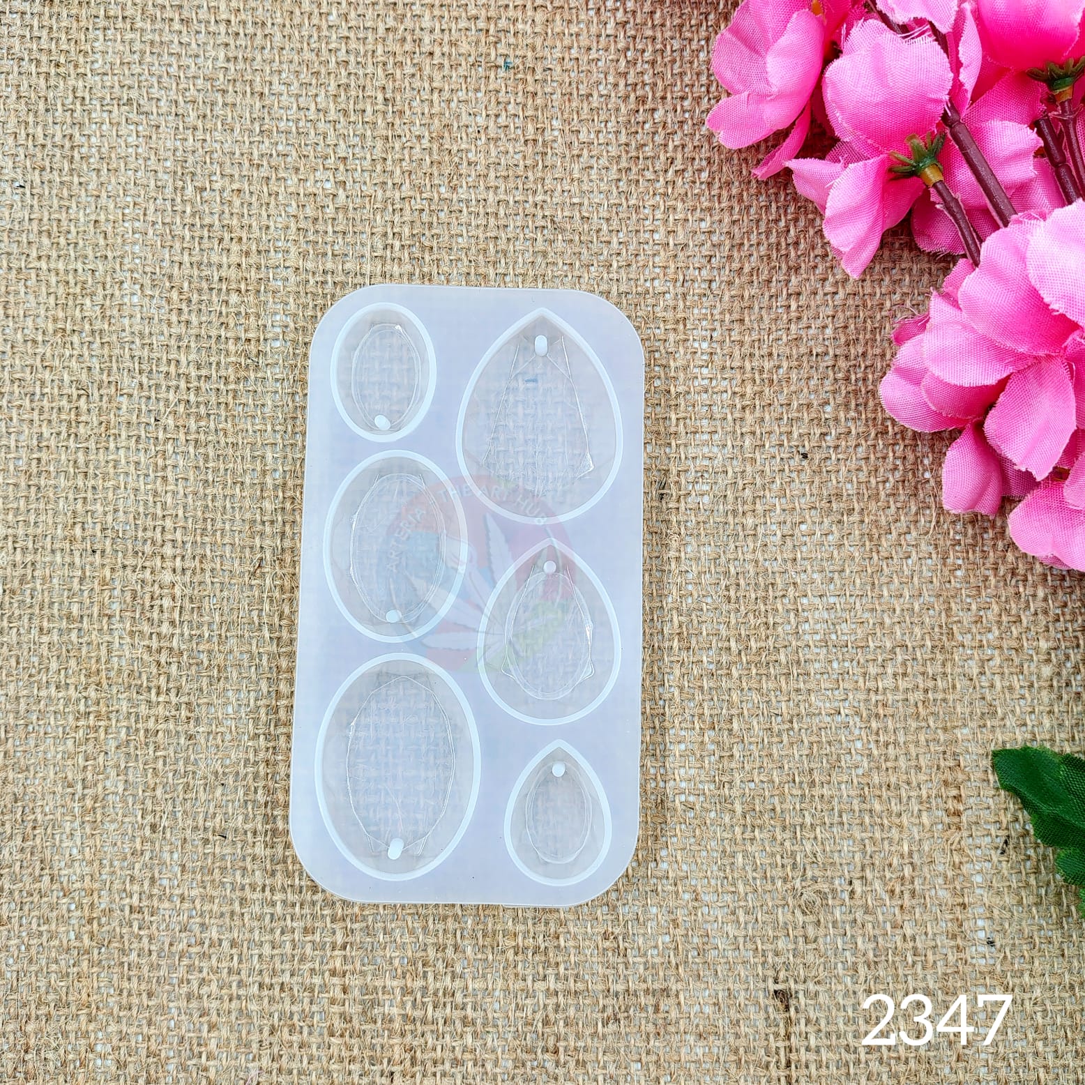 6 Cavity Gem Stone Mould
