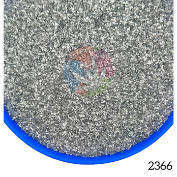 Glass Chips - Metallic Silver