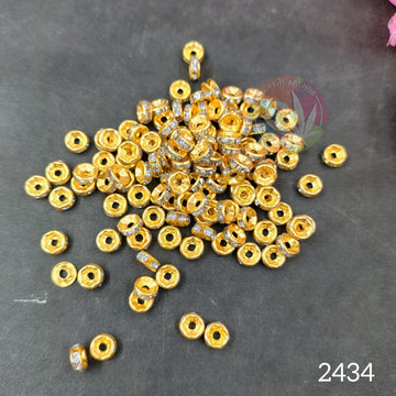 Golden Stone Diamond rings - 4mm