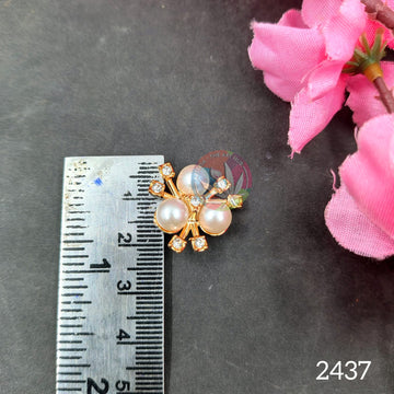 Decorative Pearl flowers - Pack of 6