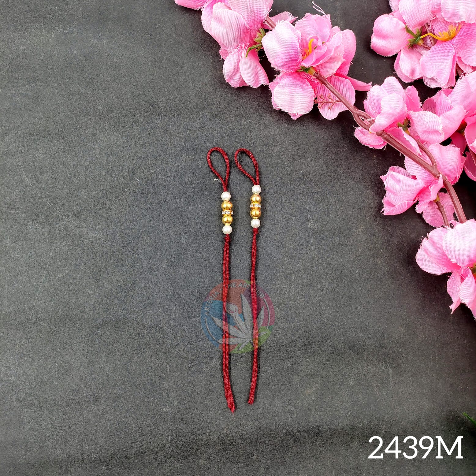 Rakhi Thread - Maroon