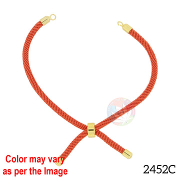 Rakhi Bracelet cord - Coral