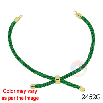 Rakhi Bracelet cord - Green