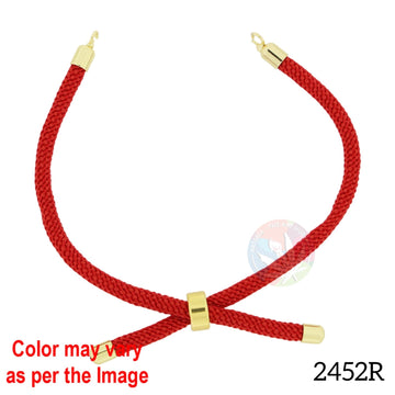 Rakhi Bracelet cord - D.Red