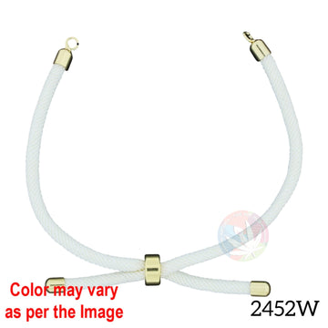 Rakhi Bracelet cord - White