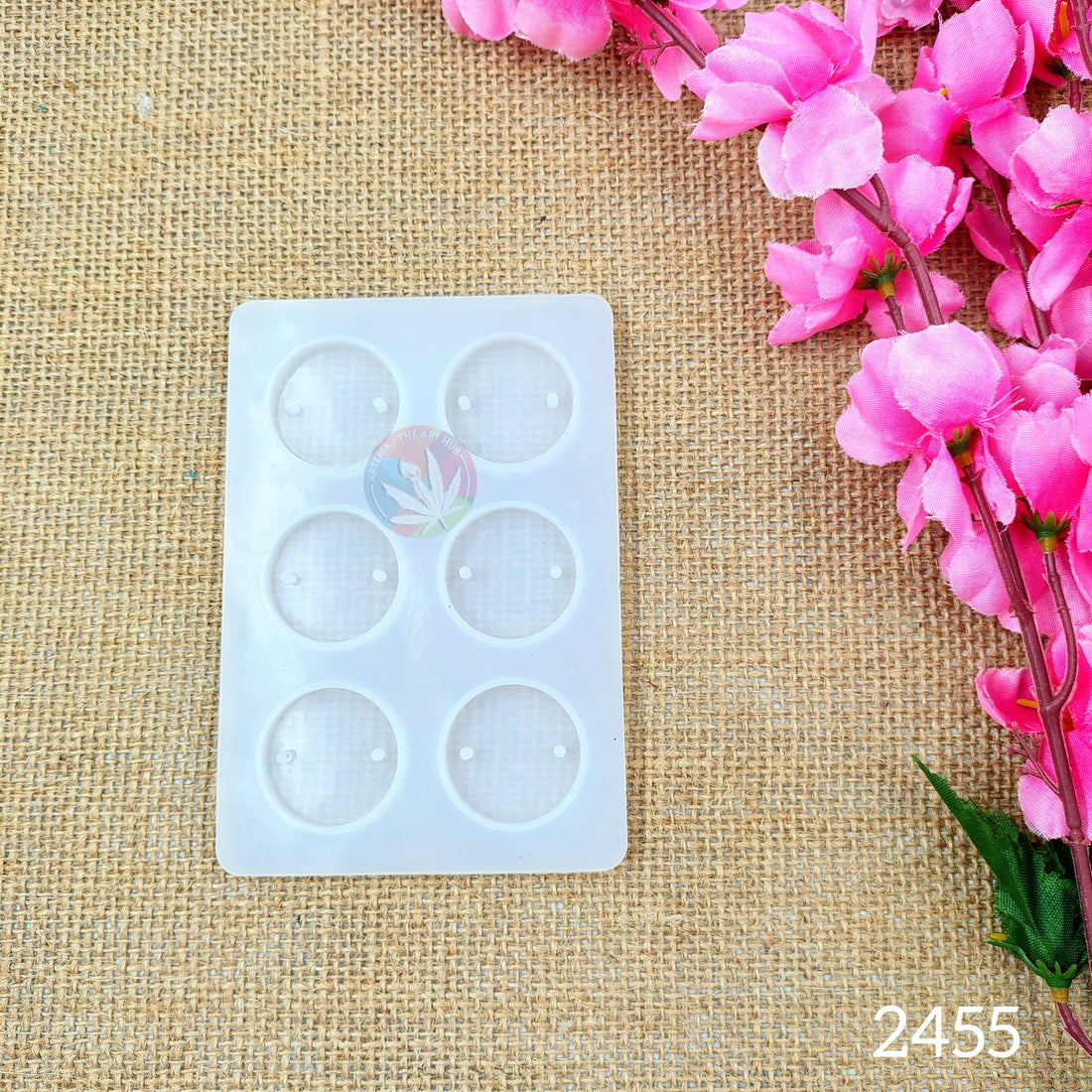 6 Cavity round rakhi & bracelet mould