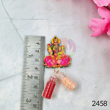 kumkum Chawal bottle set - Laxmi Ji