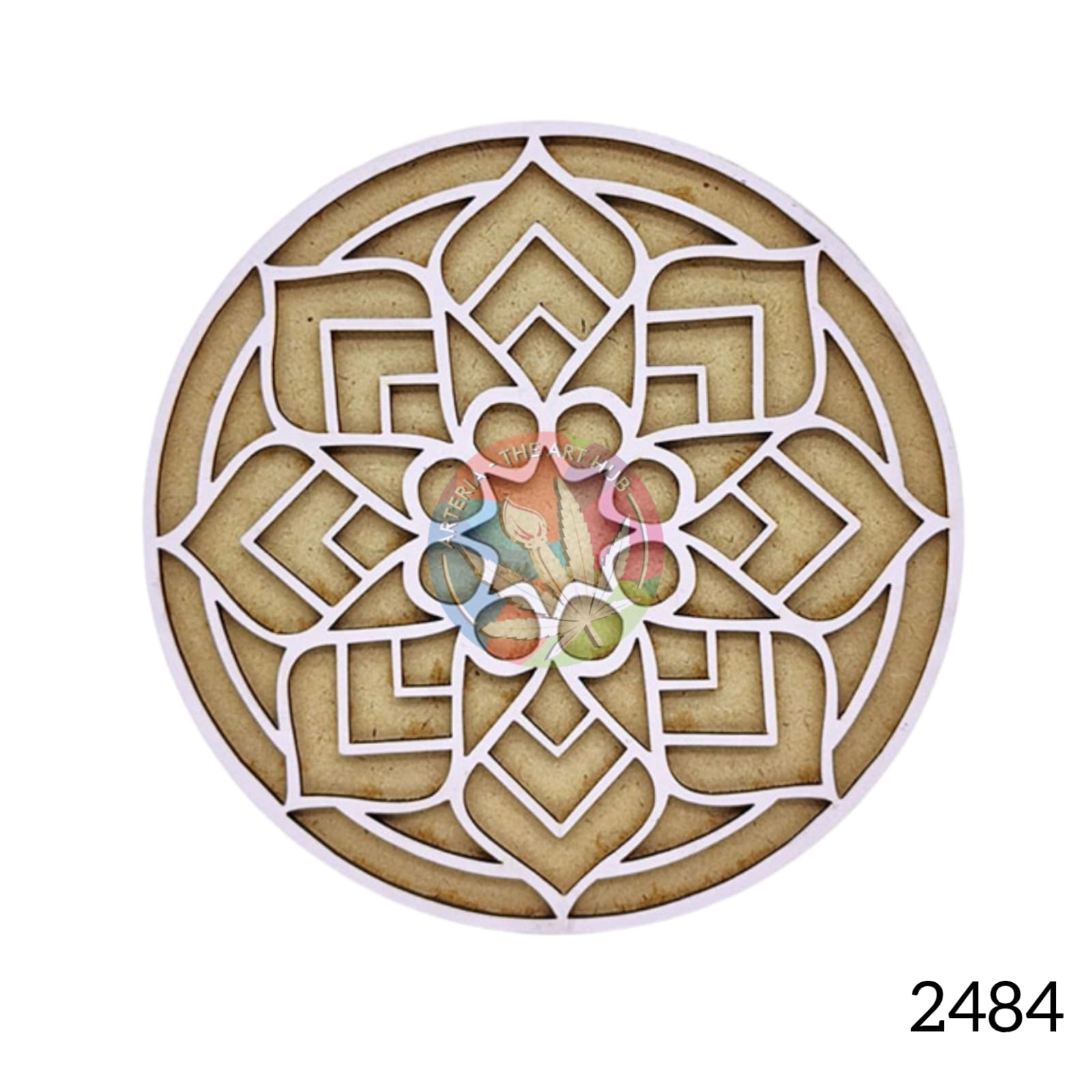 MDF Rangoli - 12" - J