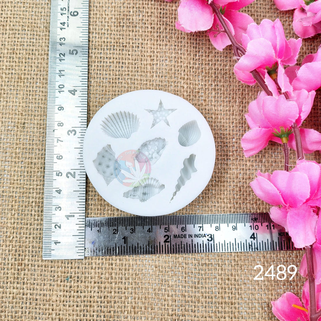 7 Cavity Sea Creatures Handmade Mould