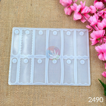 12 Cavity Keychain & Bookmark Mould