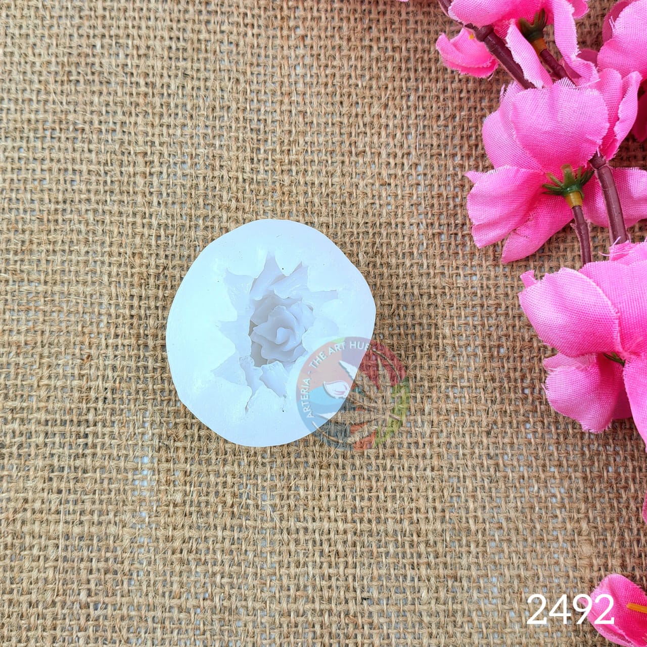 3D Rose Flower Handmade Mould