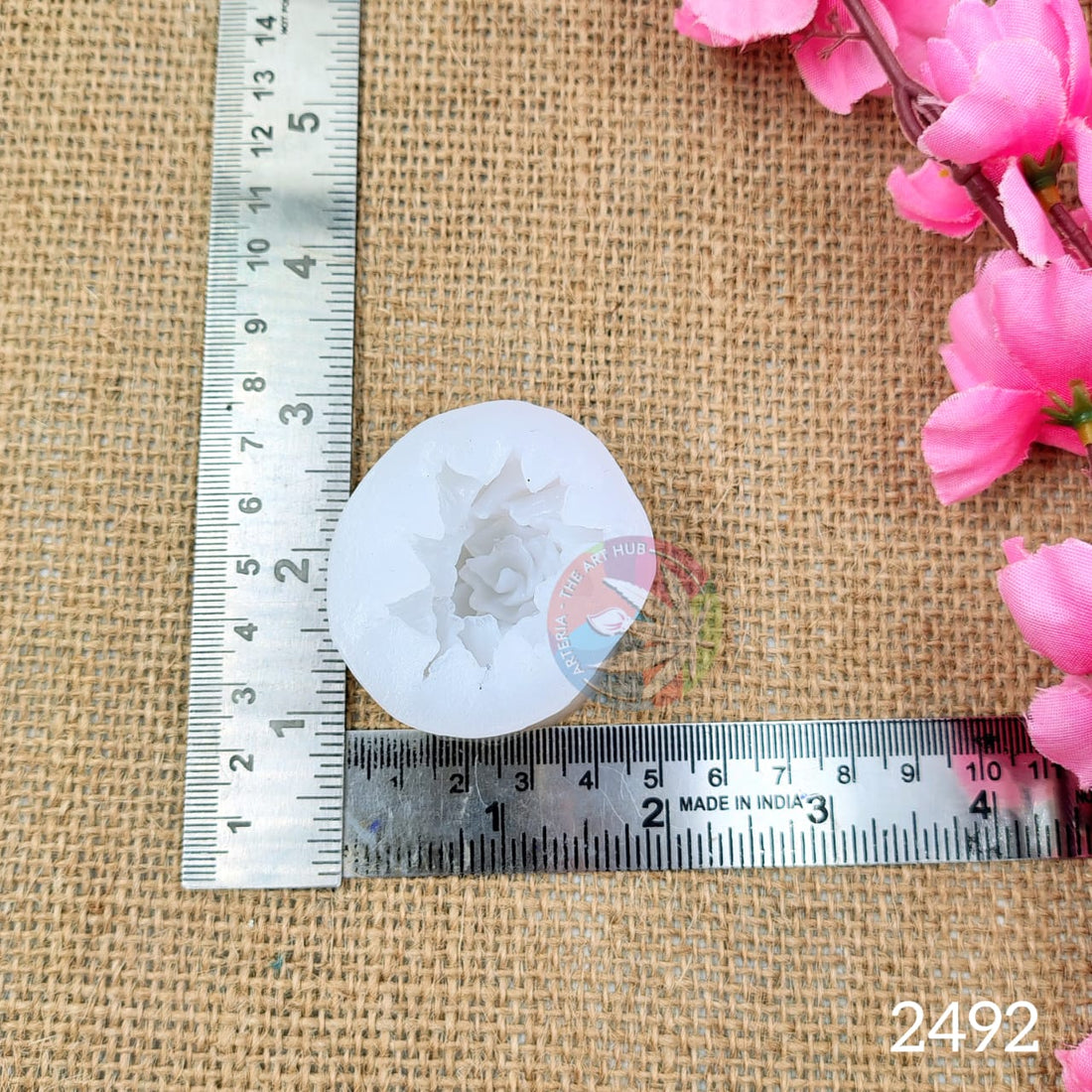 3D Rose Flower Handmade Mould
