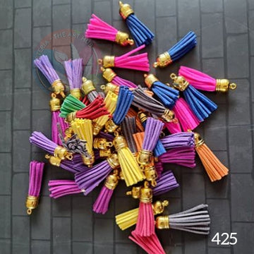 Mixed colur tassels- Golden Cap
