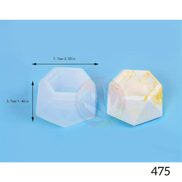 Tea light holder mould - hexagon
