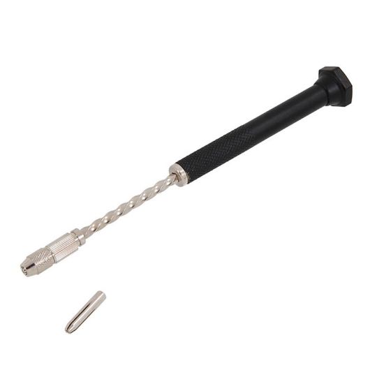 Hand Drill with 4 bits